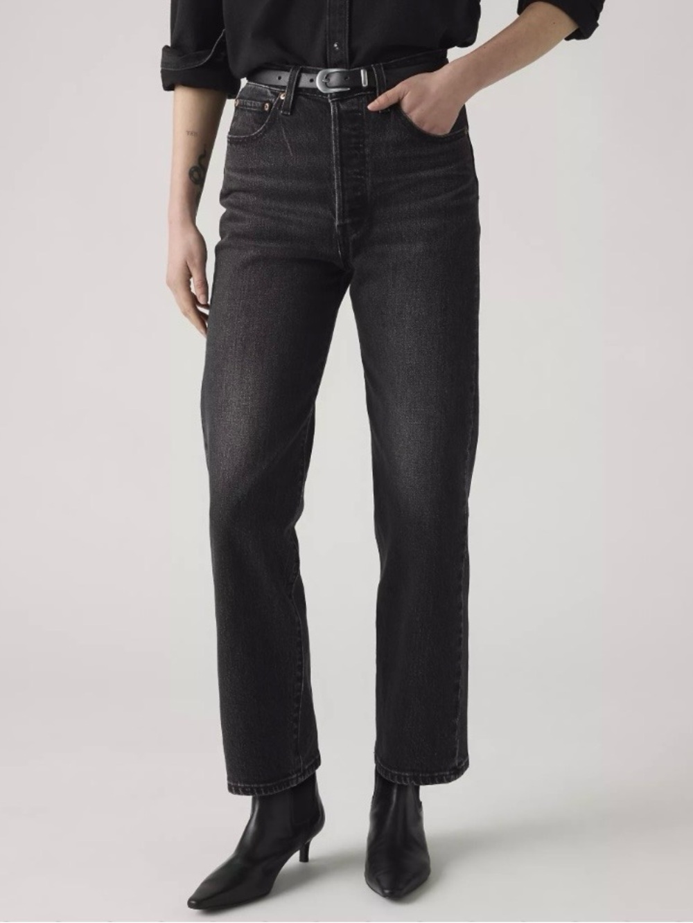 Levi's Ribcage Straight Ankle Jeans